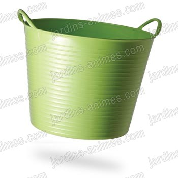 Baquet coloré pistache 42l