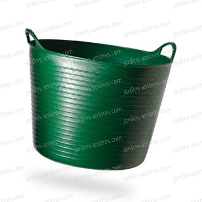 Baquet coloré vert 26l