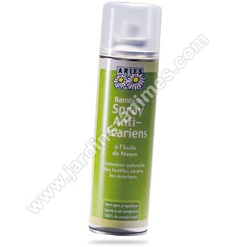 Anti acariens Spray 100% naturel 200ml Lot de 2
