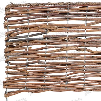 Bordure de jardin haute rotin