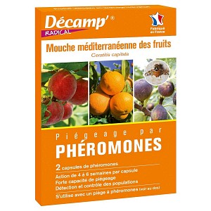Lien vers un produit variante ou accessoire : Phéromone mouche méditerranéenne des fruits - 3 mois (2 capsules)