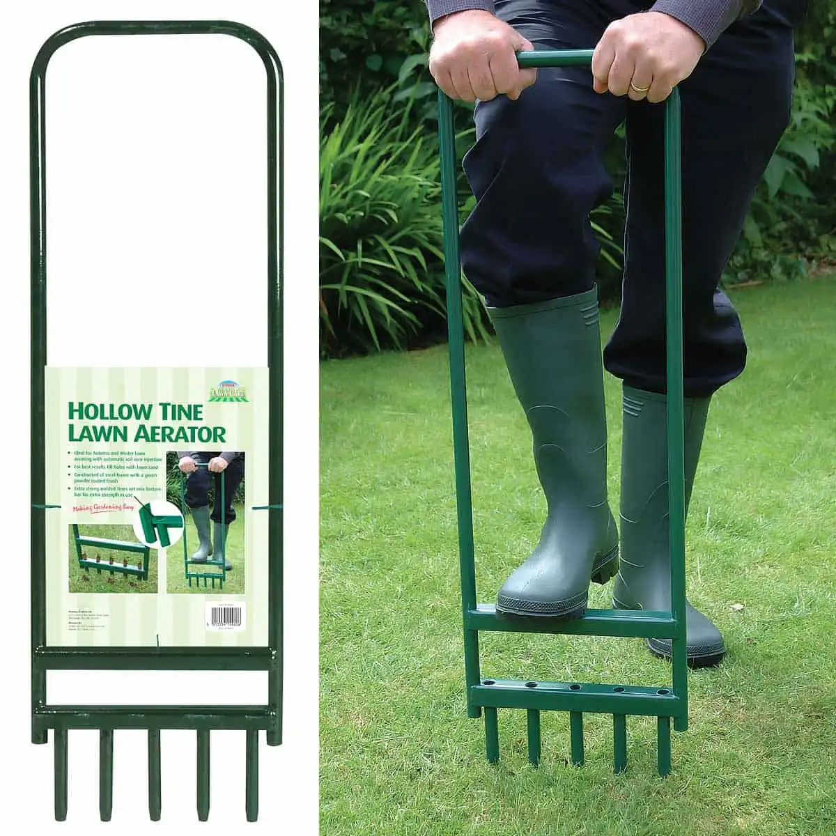 Carotteur aérateur de gazon pour terre sableuse  Carotteur aérateur de gazon pour terre sableuse