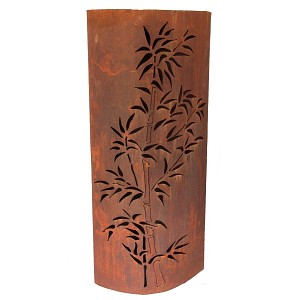 Lien vers un produit variante ou accessoire : Colonne ovale Bambou en métal 50 x 28 x h. 120cm