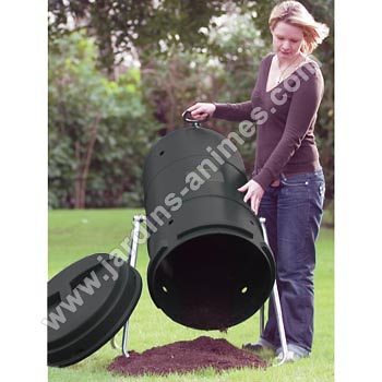 Composteur � tambour - 200litres