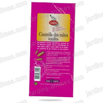 Anti mites textiles Pi�ge naturel x2