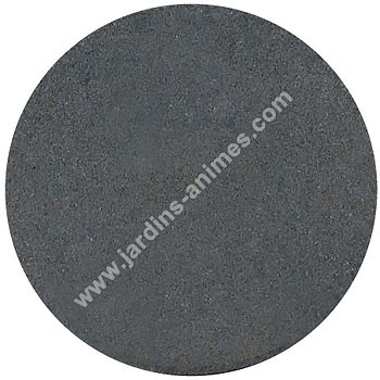 Dalle caoutchouc recycl� gris