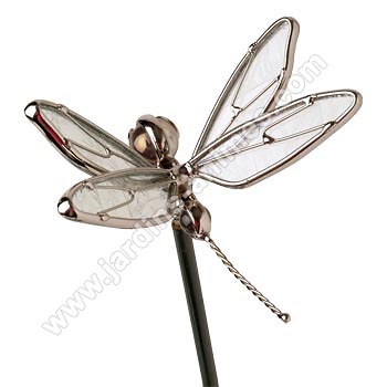Tuteur libellule verre