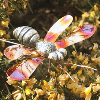 Tuteur cuivre abeille