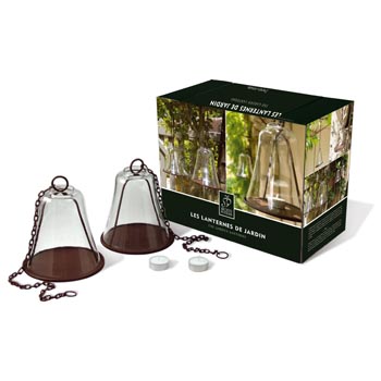 2 lanternes � suspendre