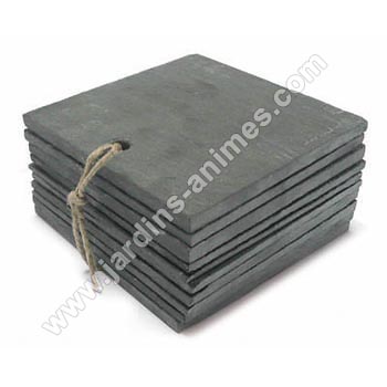 Etiquette ardoise 95x95mm x10