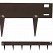 Bordure Acier 1m - anglais