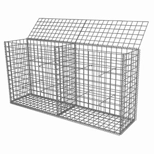 Lien vers un produit variante ou accessoire : Gabion cage métallique L.200cmx larg.50 x h.100cm
