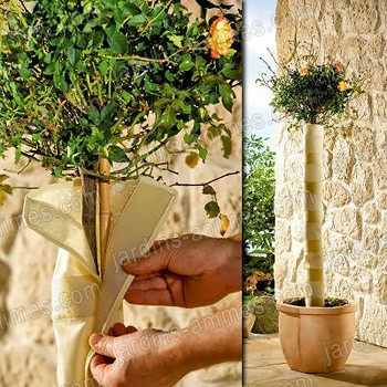Housse protection tronc d'arbre