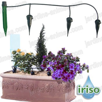 Arrosage automatique goutte a goutte IRISO kit jardini�re