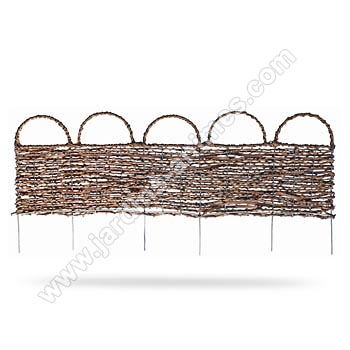 Bordure de jardin arche palme