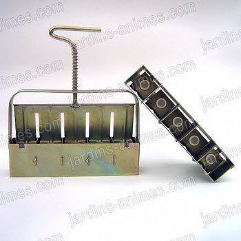 Presse mottes galvanisé 5 x 38mm
