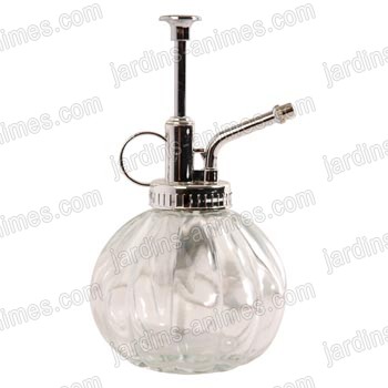 Pulv�risateur plante en verre