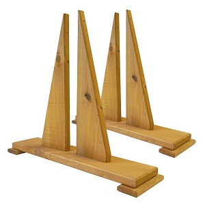 Lien vers un produit variante ou accessoire : 2 supports panneau et claustra en bois