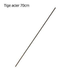 Lien vers un produit variante ou accessoire : Tige acier L.70cm x D.1cm