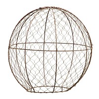 Sphère grillagée - Gabarit de coupe boule topiaire 50cm