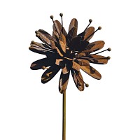 Tuteur fleur Millepertuis en fer brut 18 cm