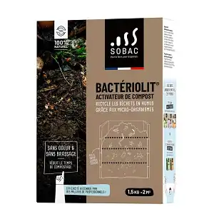 Activateur de compost naturel 1.5kg - Bactériolit