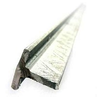Système de fixation en T 45x45mm - Haut. 2m