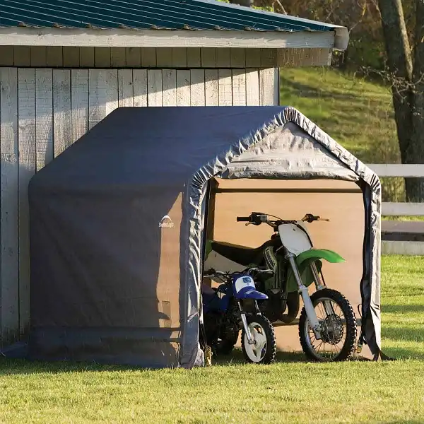 abri jardin toile gris 70395  abri jardin toile gris 70395