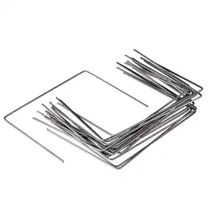 Agrafes métalliques pour toile de paillage  x20
