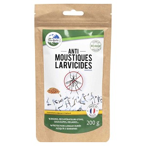 Lien vers un produit variante ou accessoire : Larvicide anti moustique biologique et végétal - 200g
