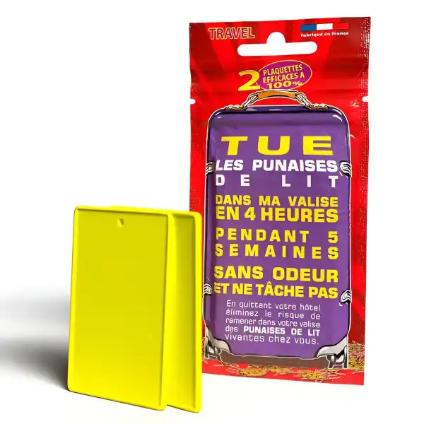 anti punaise lit valise bagage