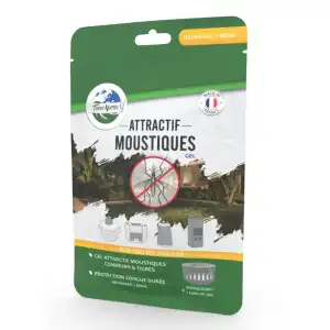 Attractif moustiques multi-pièges en gel 20g + 1 réceptacle