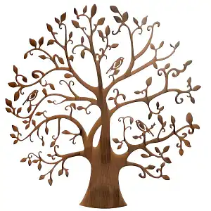 Décoration murale en métal - Arbre de vie