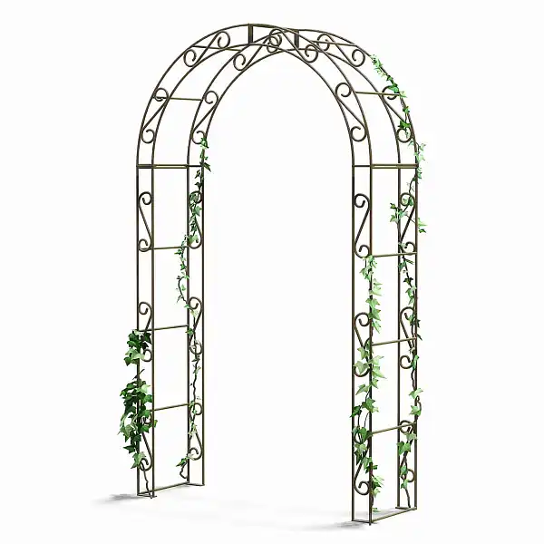 arche jardin metal arrondie arche jardin metal arrondie