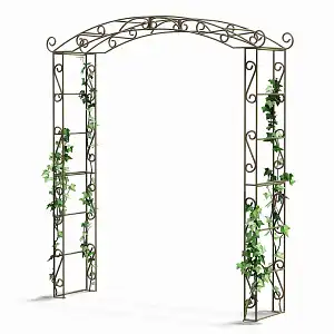 Arche de jardin en fer Pagode