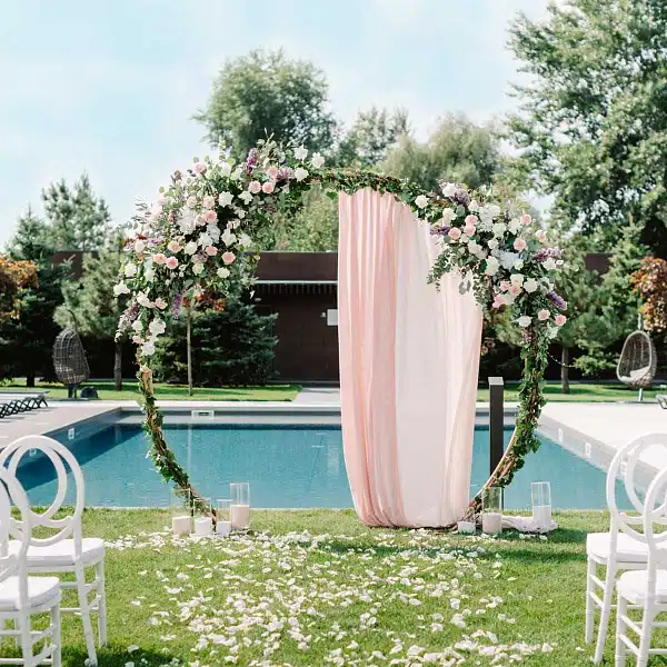 arche mariage ronde
