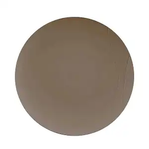 Assiette plate réutilisable marron - Vaisselle écologique  Assiette plate réutilisable marron - Vaisselle écologique