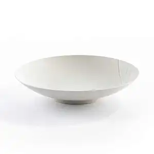 Assiette creuse réutilisable blanc - Vaisselle écologique  Assiette creuse réutilisable blanc - Vaisselle écologique