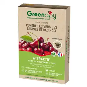 Attractif contre la mouche de la cerise - 2 capsules, 2 mois de protection