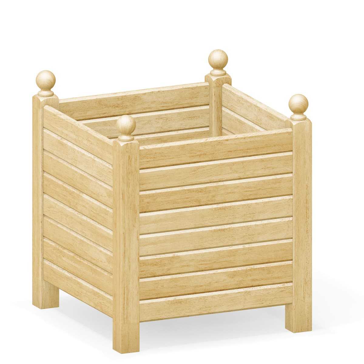 bac oranger 250L bois