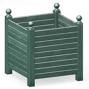Bac à oranger en bois de châtaignier 300L VERT JARDIN - 80cm x 80cm
