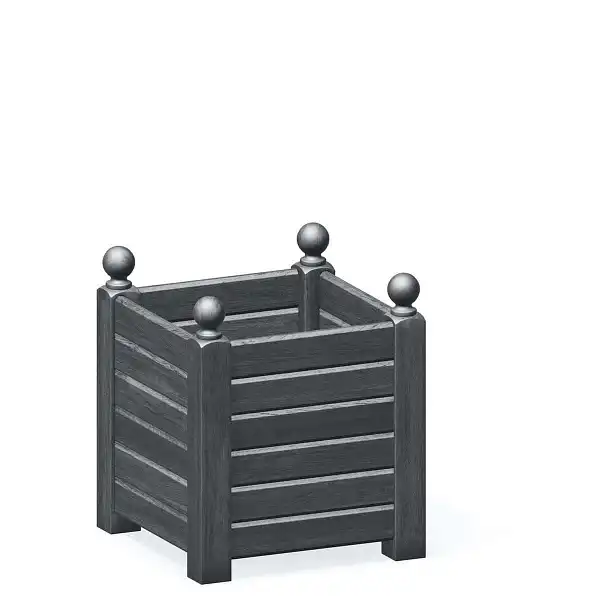 bac oranger 80L gris anthracite