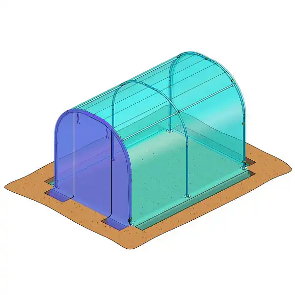 bache avant serre richel 2x3m  bache avant serre richel 2x3m