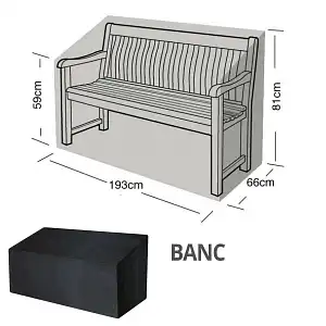 Lien vers un produit variante ou accessoire : Housse bâche protection banc 3 places long. 190cm