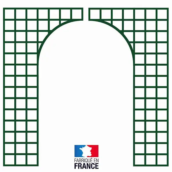 baie droite gauche treillis mur  baie droite gauche treillis mur