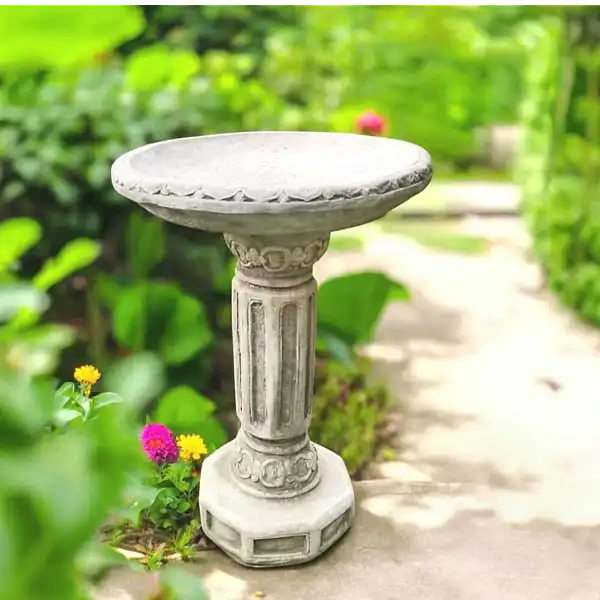 baignoire oiseau decorative