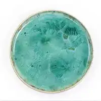 Bain d'oiseau artisanal en céramique - D.20 cm