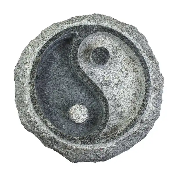 bain oiseau yin yang