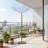 Arbre décoratif en métal marron - Grand modèle H. 180cm
