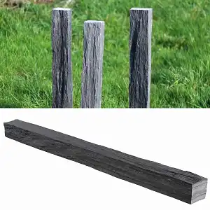 Barre de schiste - Piquet pierre d'ardoise